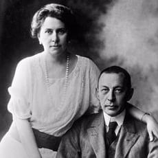 Сергей Рахманинов с супругой. Фотография: clubintimlife.ru