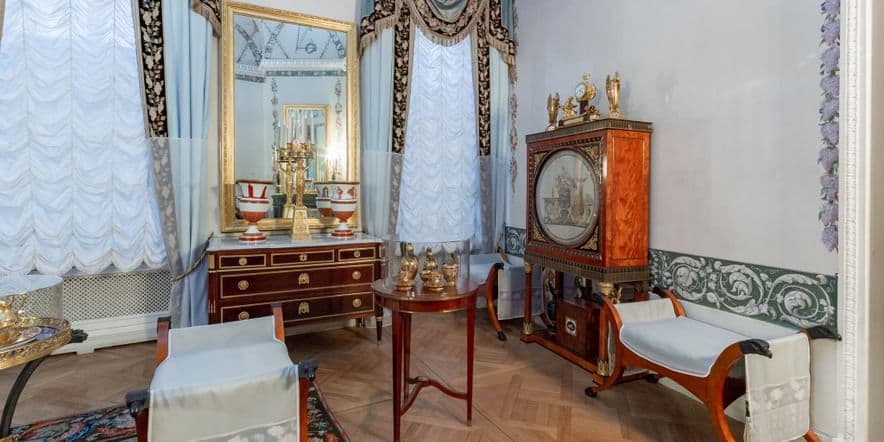 Основное изображение для события Экспозиция «Жилые комнаты императрицы Марии Федоровны»