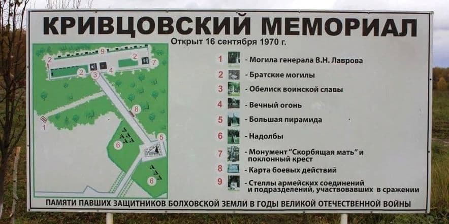 Основное изображение для события «Кривцовский мемориал–символ памяти»
