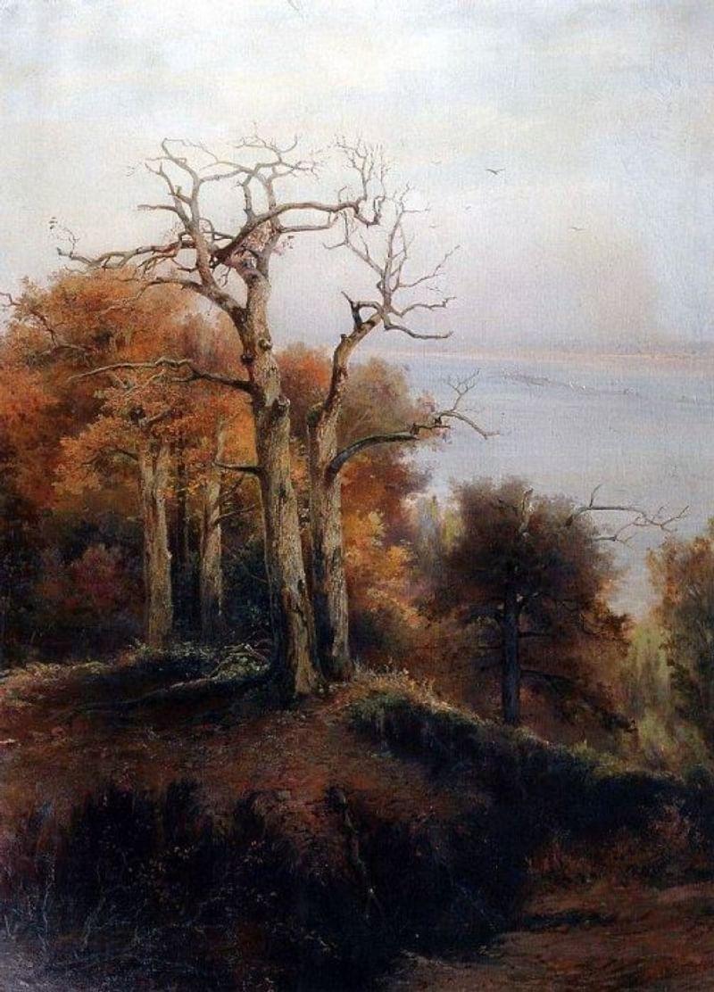 Алексей Саврасов. Осенний лес. Кунцево. Проклятое место. 1872