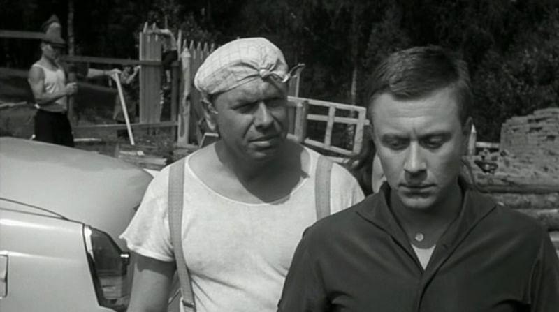 Анатолий Папанов и Андрей Миронов в фильме «Берегись автомобиля»