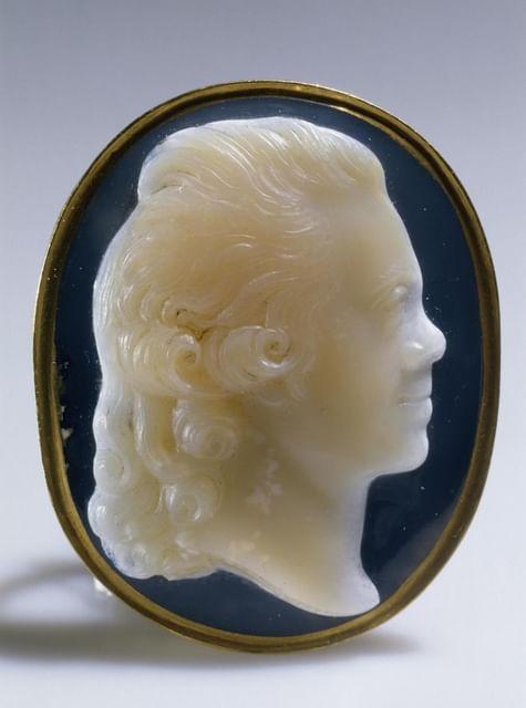 Работа Марии Федоровны, жены Павла I. Портрет Павла I. 1790