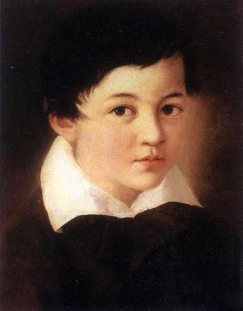Мария Дурнова. Портрет мальчика. 1820