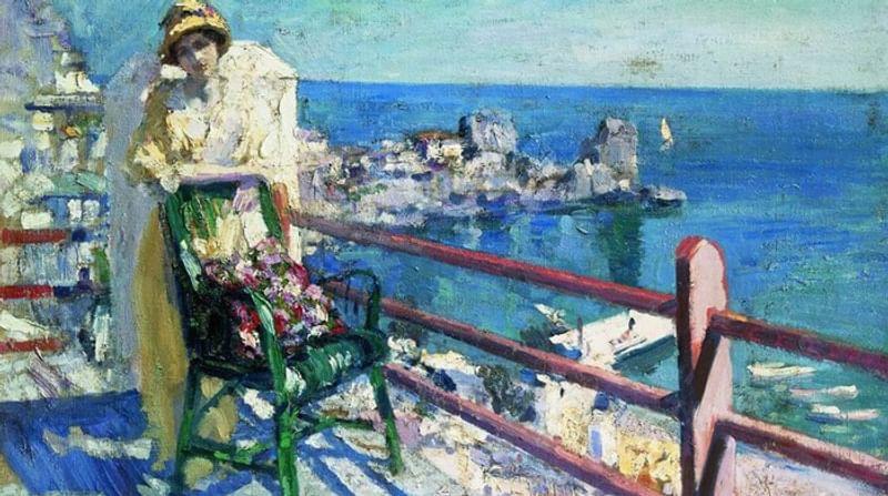 Константин Коровин. Гурзуф. 1914