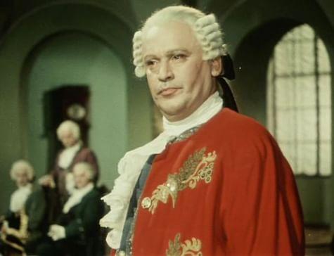 Борис Ливанов. Кадр из фильма «Адмирал Ушаков» (1953)