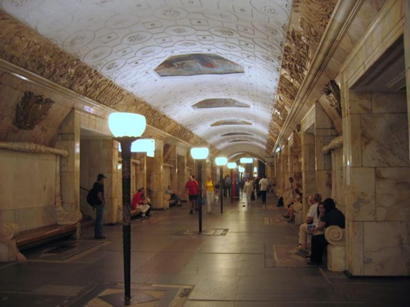Станция «Новокузнецкая». Замоскворецкая линия Московского метрополитена