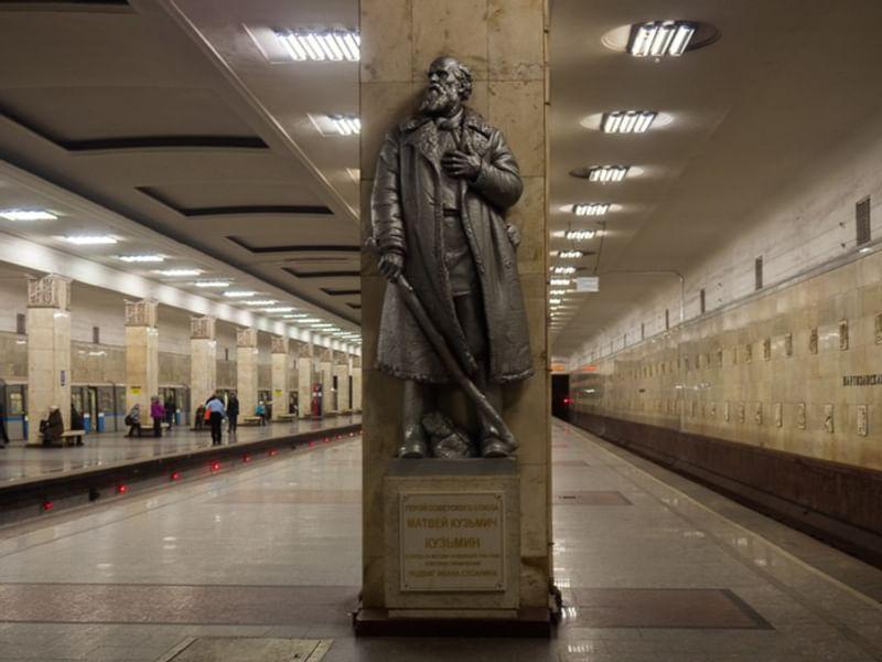 Станция «Партизанская». Арбатско-Покровская линия Московского метрополитена. Фотография Сергея Макарова