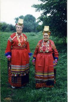 Участницы фольклорного ансамбля «Дубравушка»