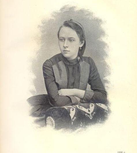 Портрет Елизаветы Дьяконовой. Неизвестный художник. 1890