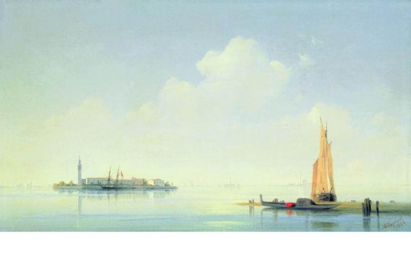 Венецианская лагуна. Вид на остров Сан-Джорджо. 1844. ГТГ