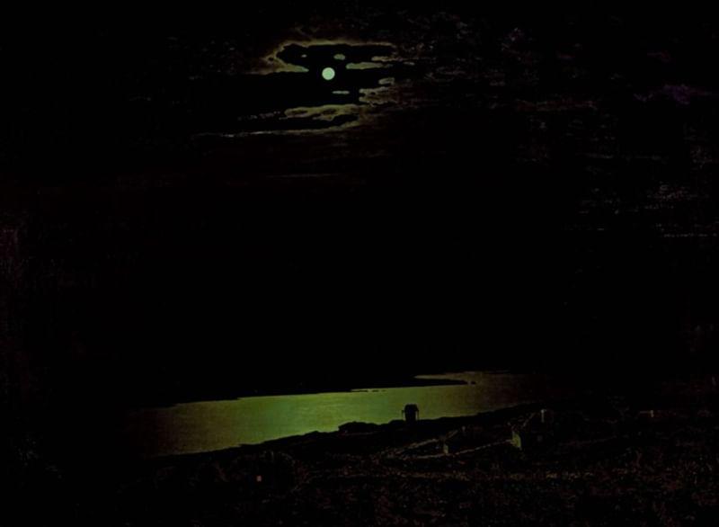 Ночь на Днепре. 1882. Государственная Третьяковская галерея