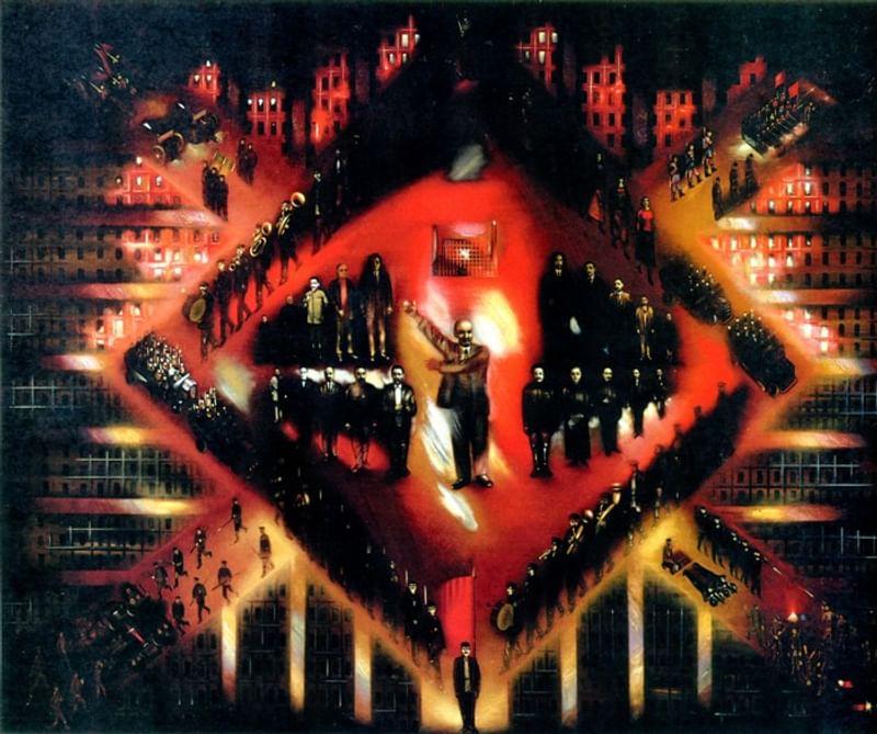 Восстание. 1925. Государственная Третьяковская галерея