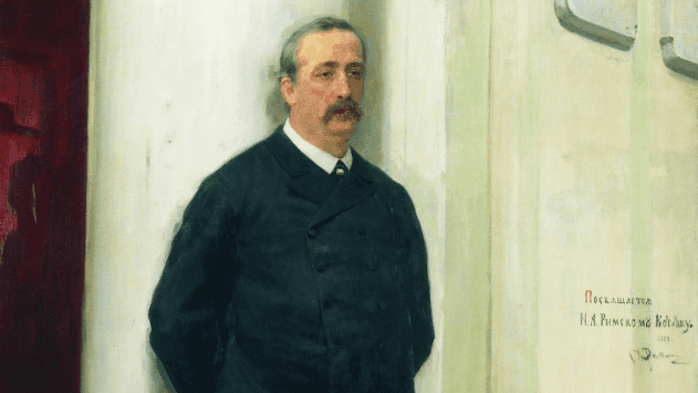 Илья Репин. Портрет композитора Александра Бородина (фрагмент). 1888. Государственный Русский музей, Санкт-Петербург