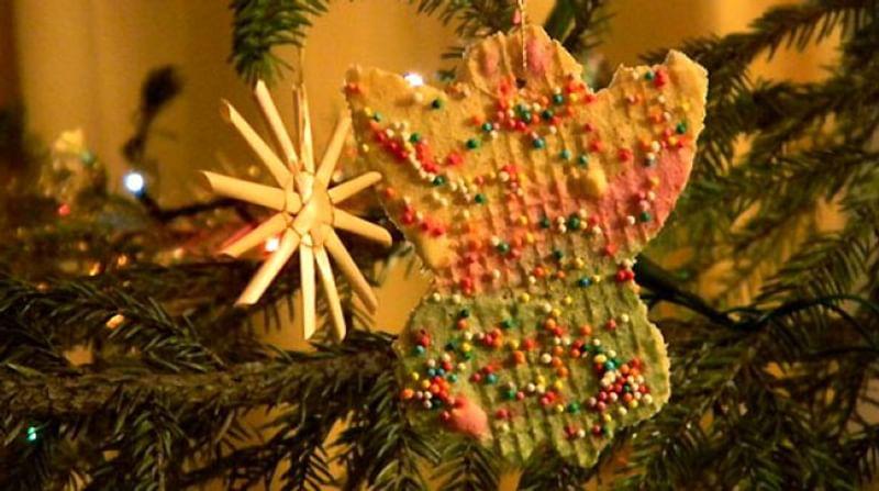 Новогоднее печенье