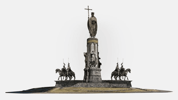 Один из вариантов проекта памятника. Фотография: <a href="http://foto-basa.com/imagewdata-%D0%9A%D0%BD%D1%8F%D0%B7%D1%8C-%D0%92%D0%BB%D0%B0%D0%B4%D0%B8%D0%BC%D0%B8%D1%80-%D0%9F%D0%B0%D0%BC%D1%8F%D1%82%D0%BD%D0%B8%D0%BA-%D0%9A%D0%BE%D0%BD%D0%BA%D1%83%D1%80%D1%81.htm" rel="nofollow noopener" target="_blank">foto-basa.com</a>