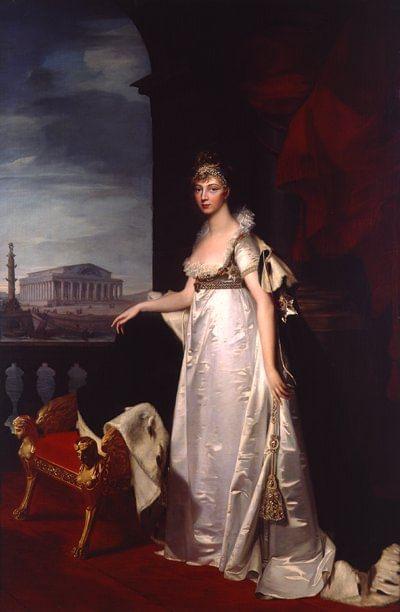 Жан-Лоран Монье. Портрет императрицы Елизаветы Алексеевны. 1805. Челябинская областная картинная галерея