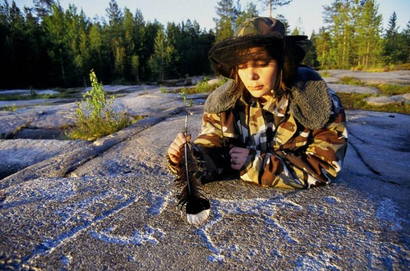 Старая Залавруга. Волонтеры за работой.