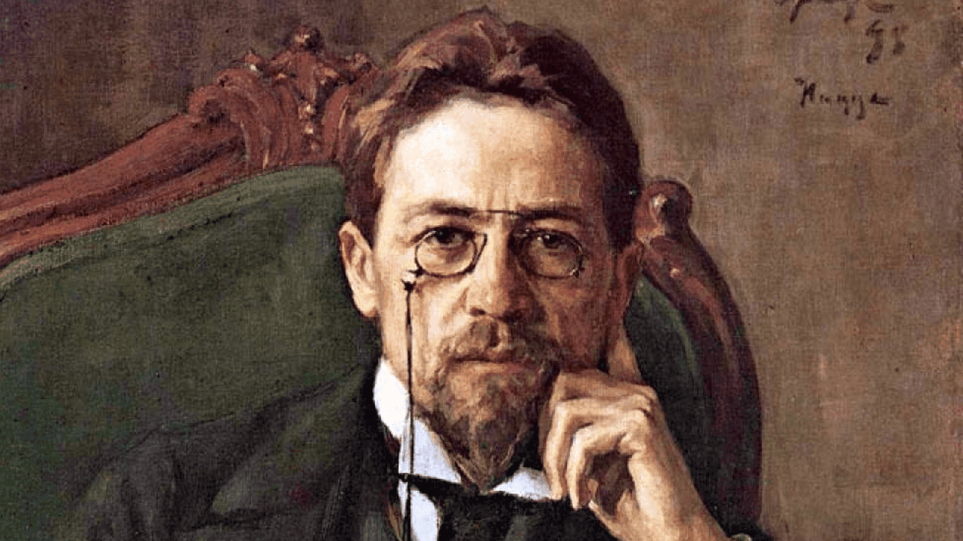 Осип Браз. Портрет А.П. Чехова (фрагмент). 1898. Государственная Третьяковская галерея, Москва