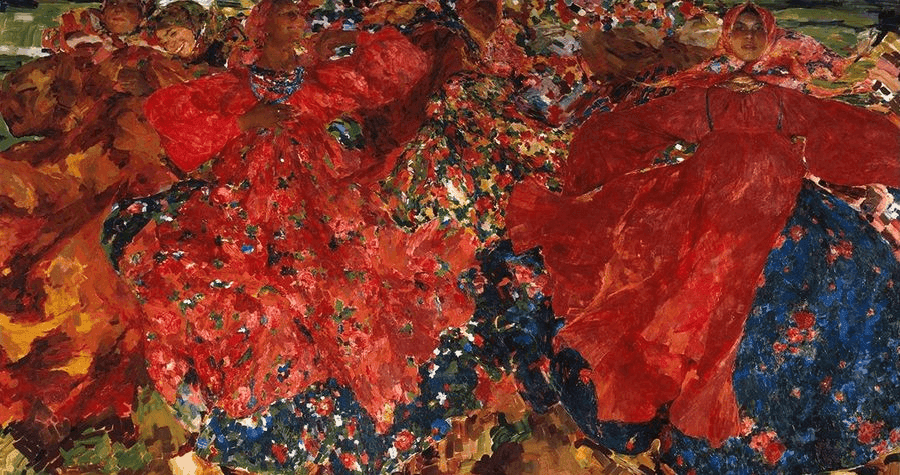 Филипп Малявин. Вихрь. 1906. Государственная Третьяковская галерея