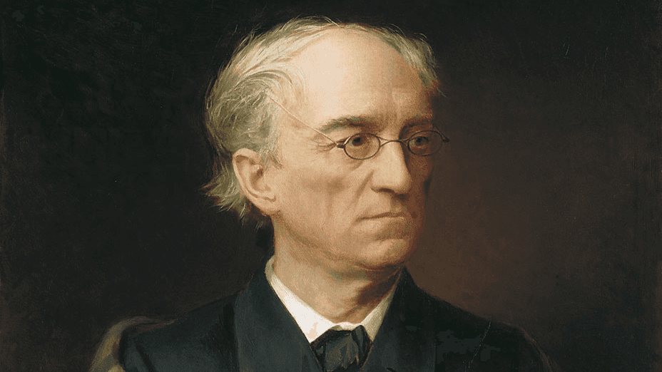 Степан Александровский. Портрет Ф.И. Тютчева (фрагмент). 1876. Государственная Третьяковская галерея, Москва