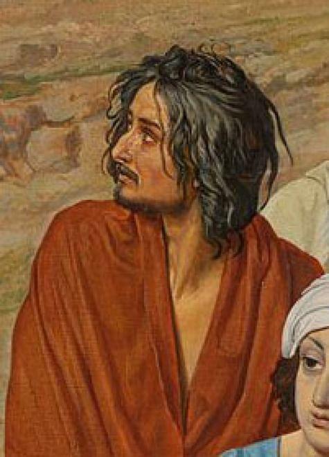 Черты самого Гоголя можно увидеть среди встречающих Мессию.