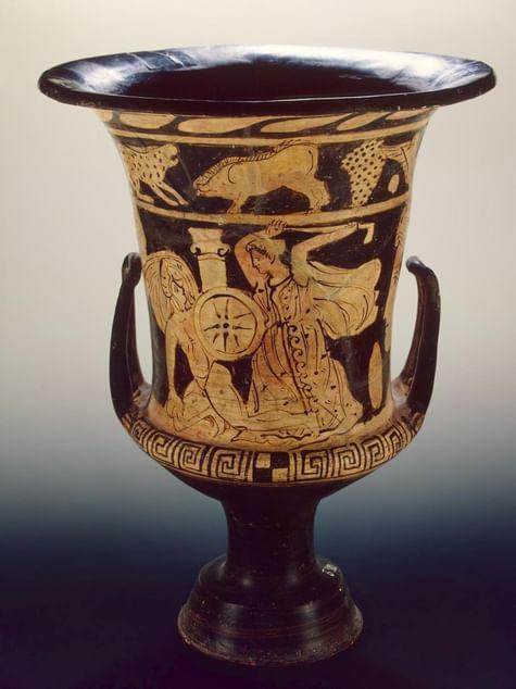 Краснофигурный кратер «Смерть Агамемнона». Конец IV века до н. э.