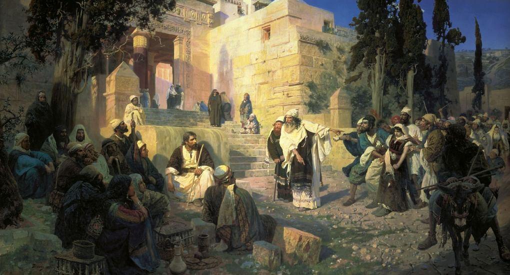 Христос и грешница, 1888 г.