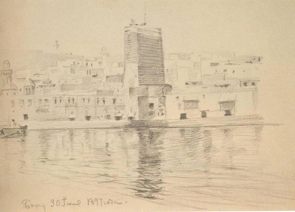 Вид Баку. 1897. Собрание Г.А. Архипова