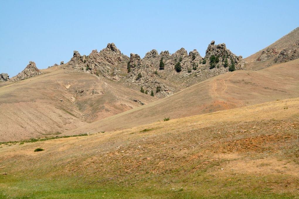Сад камней в Баргузинской долине