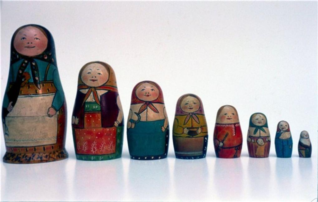Самая первая матрешка в России