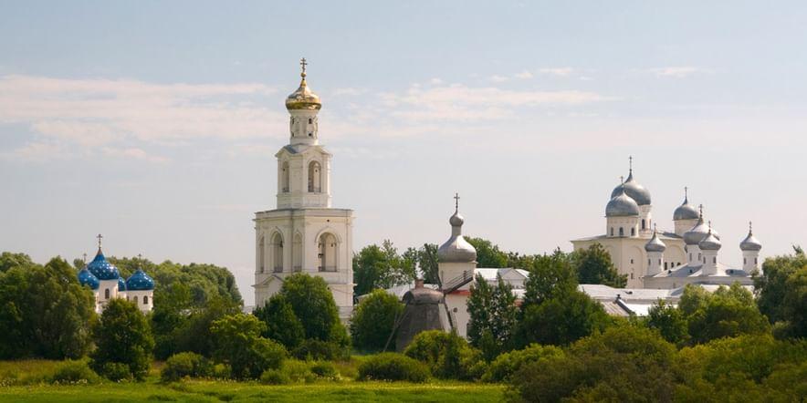 Основное изображение обзора объекта "Юрьев мужской монастырь (г. Великий Новгород)"