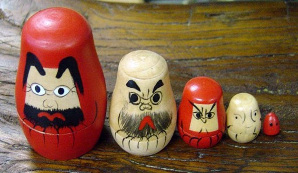 Традиционные японские матрешки