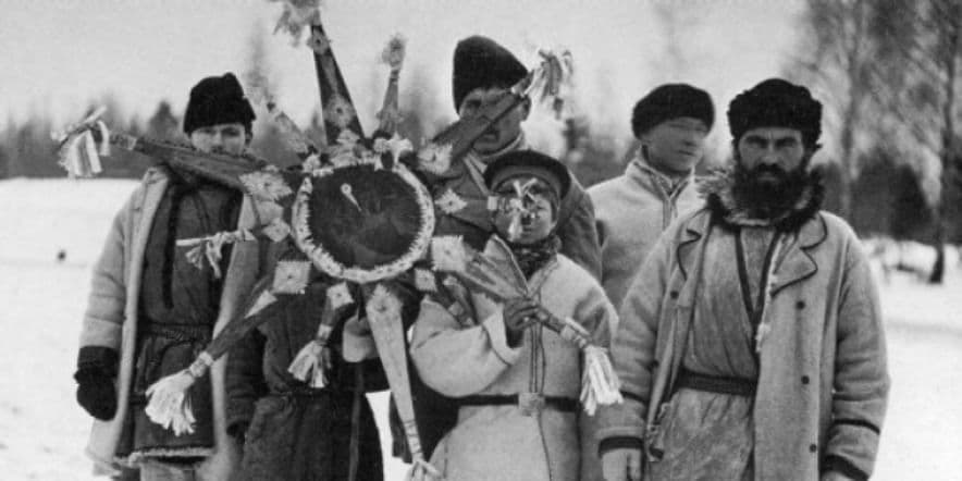 Основное изображение обзора объекта "Рождественские обходы дворов пастухом в Рамонском районе Воронежской области"