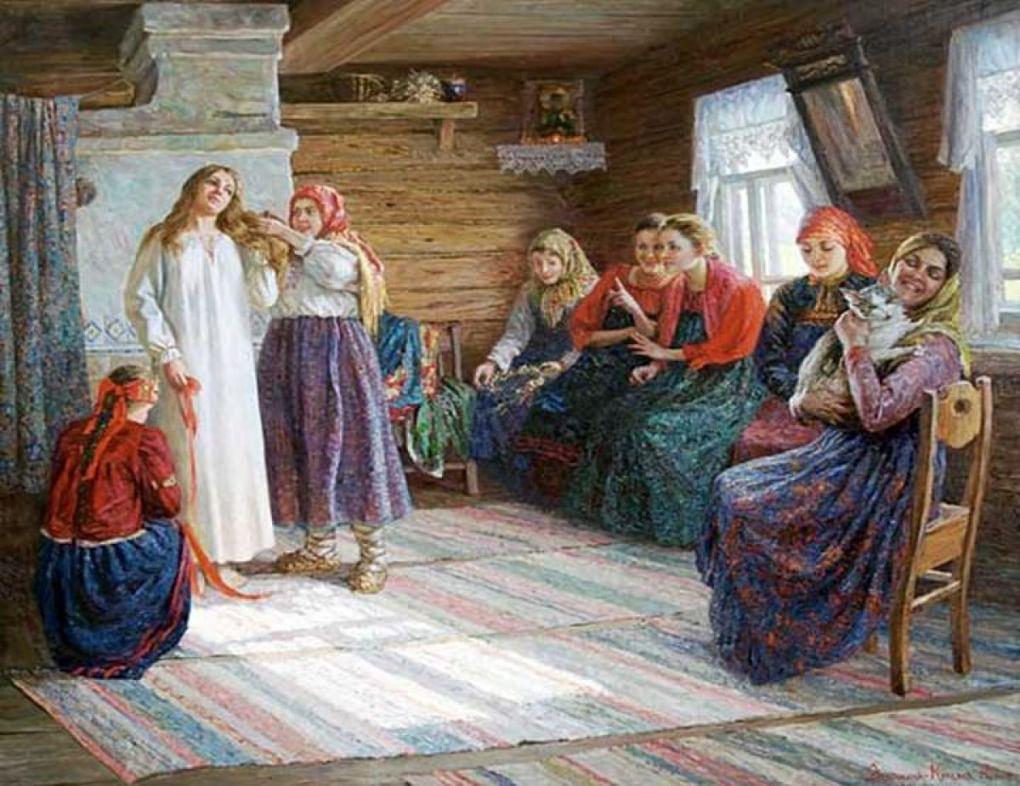 Обряд расплетания косы