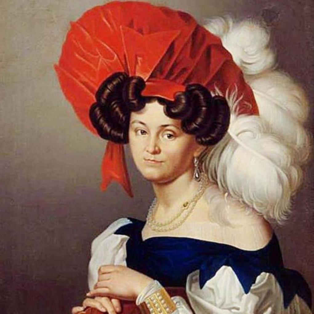 И. Баженов. Портрет графини Анны Орловой-Чесменской. 1838. Рыбинский художественный музей
