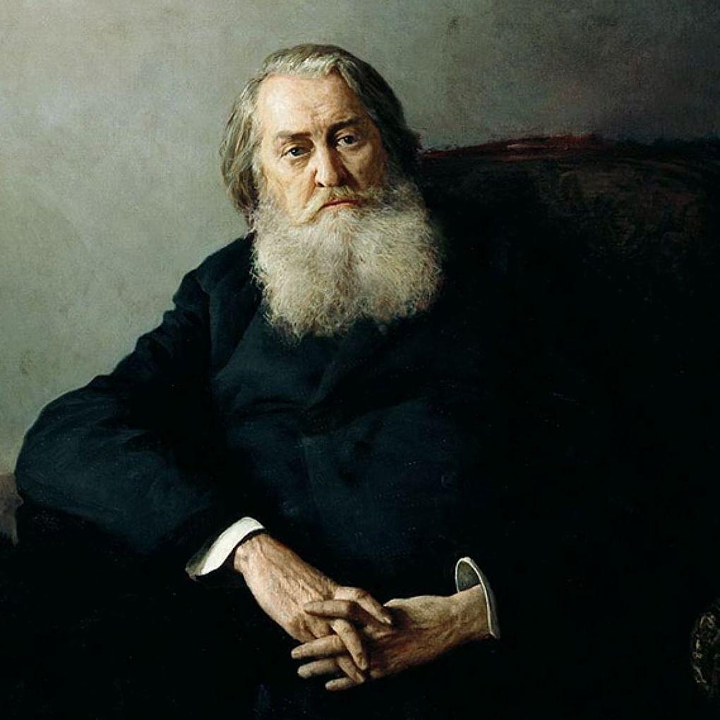 Алексей Плещеев. Картина Николая Ярошенко. 1887. Харьковский художественный музей
