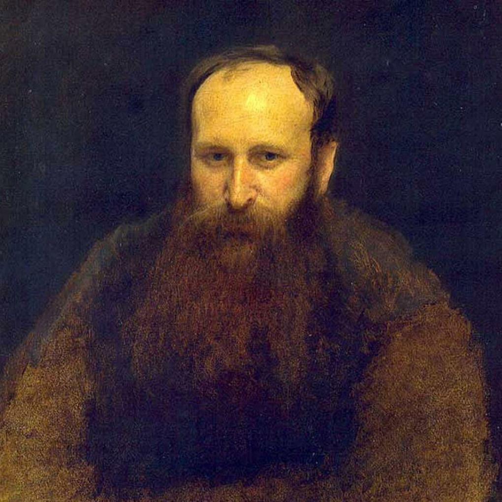 Василий Верещагин. Картина Ивана Крамского. 1883. Третьяковская галерея