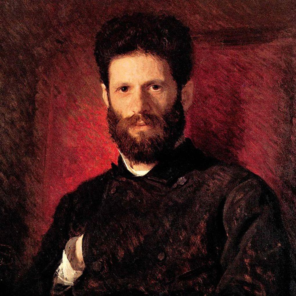 Марк Антокольский. Картина Ивана Крамского. 1876. Русский музей