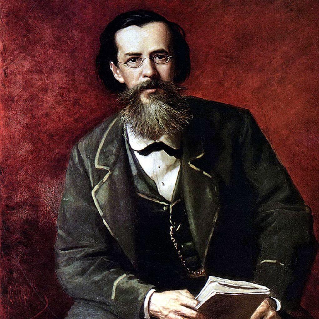Аполлон Майков. Картина Василия Перова. 1872. Третьяковская галерея