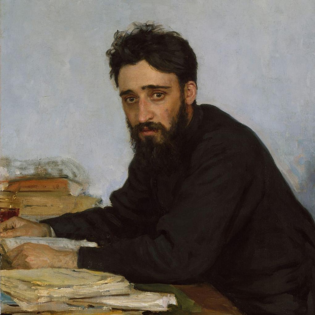 Всеволод Гаршин. Картина Ильи Репина. 1884. Метрополитен-музей