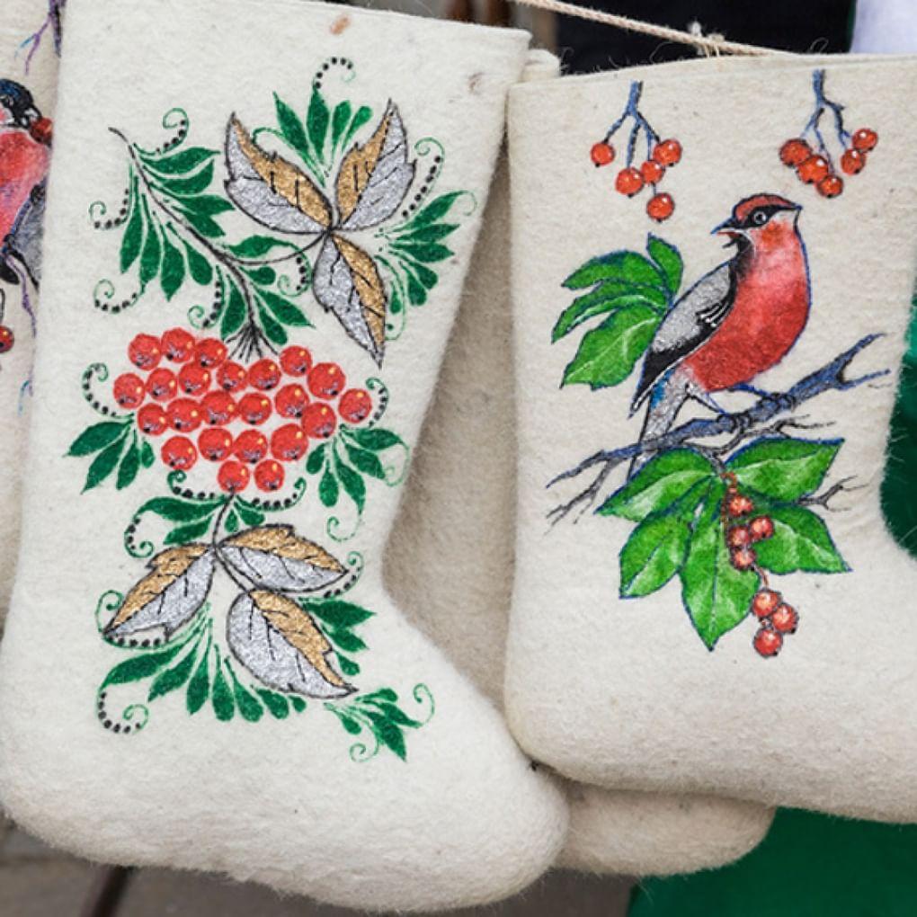 Валенки. Фотография: Gagara / фотобанк «Лори»