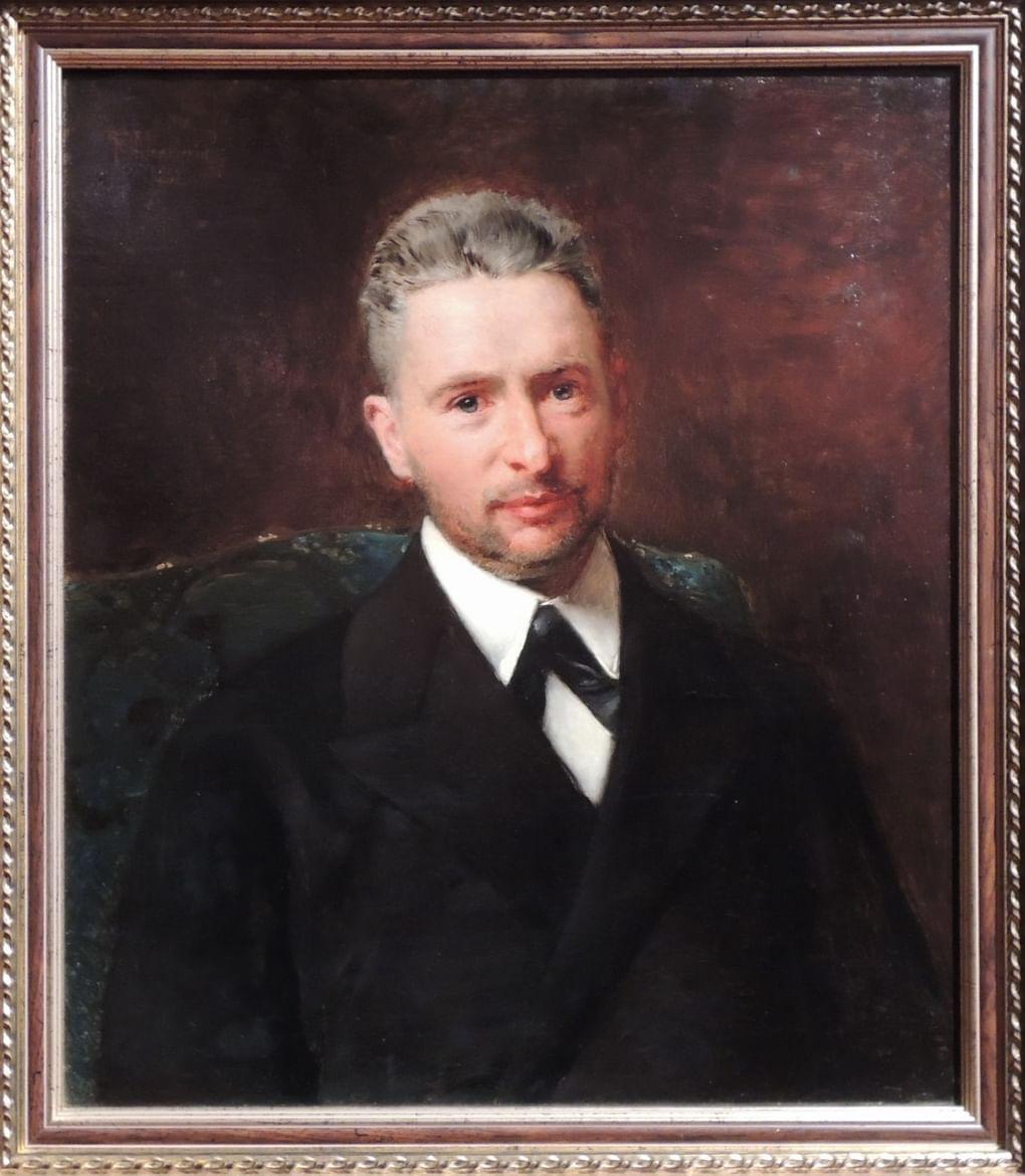 К. Маковский. Портрет Л.С. Полякова. 1882. Государственный исторический музей