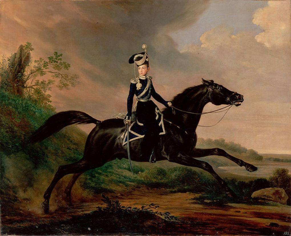 Ф. Крюгер. Цесаревич Александр Николаевич. 1832. Эрмитаж