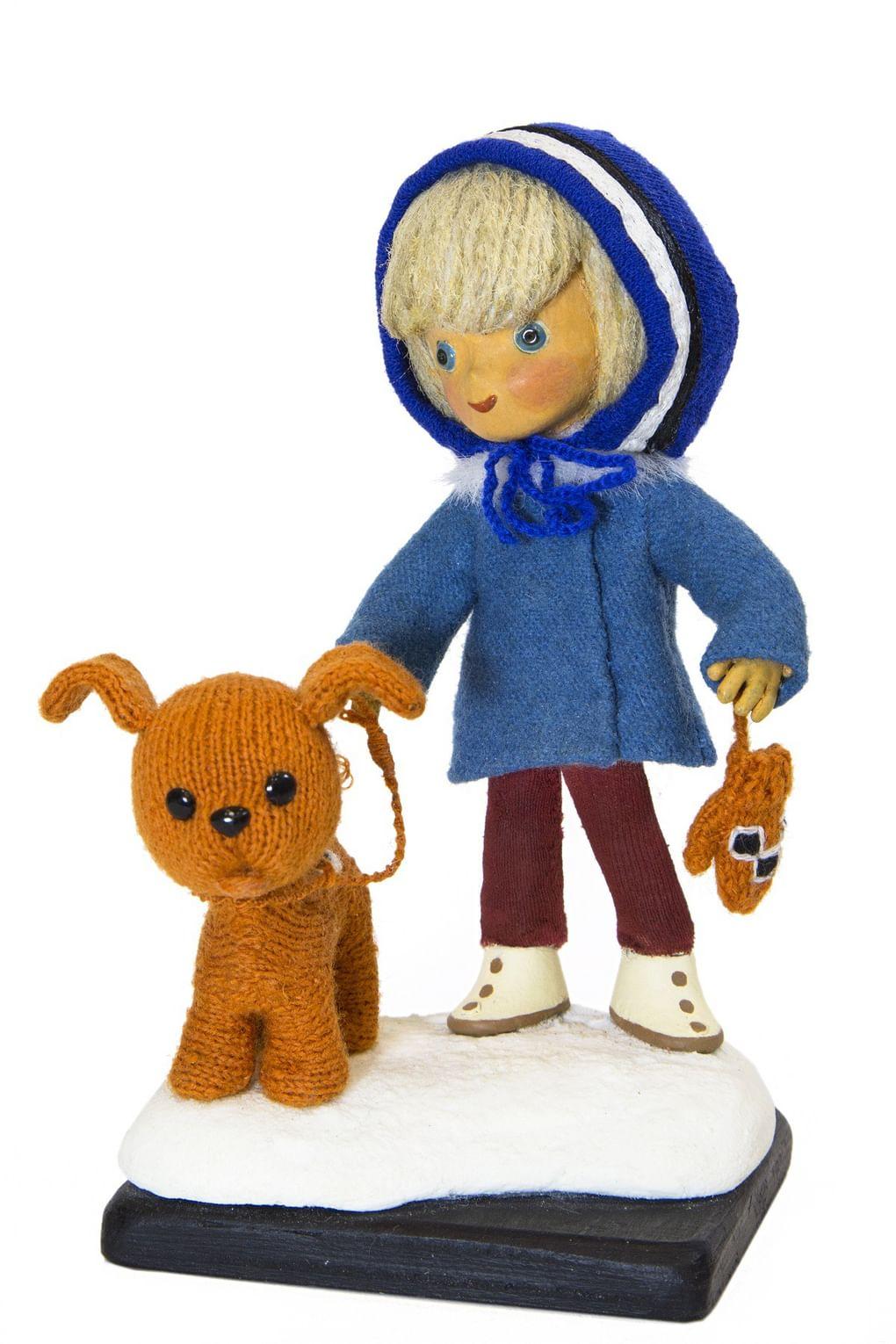 Куклы из мультфильма «Варежка»