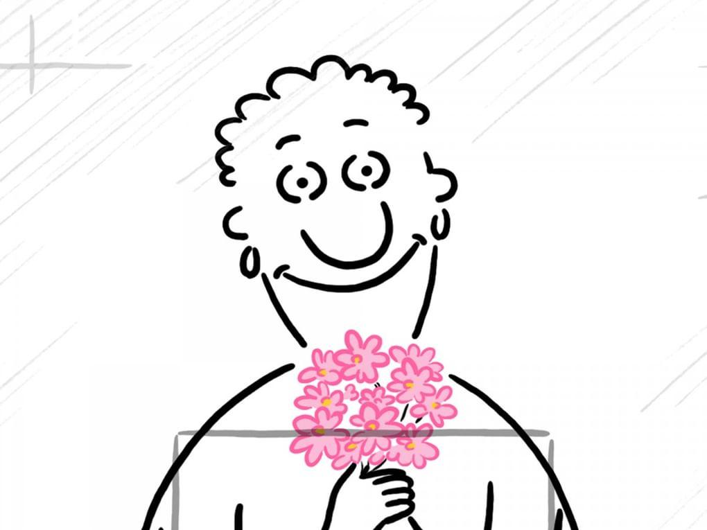 Кадр из мультфильма «Уборная история – любовная история»