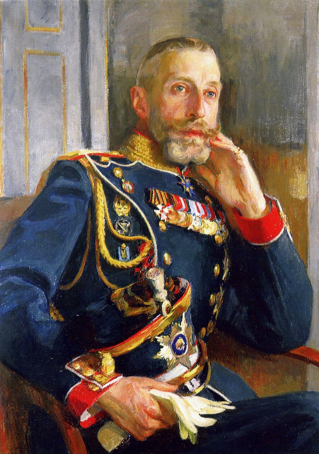 Осип Браз. Портрет Константина Константиновича. 1912. Павловск

