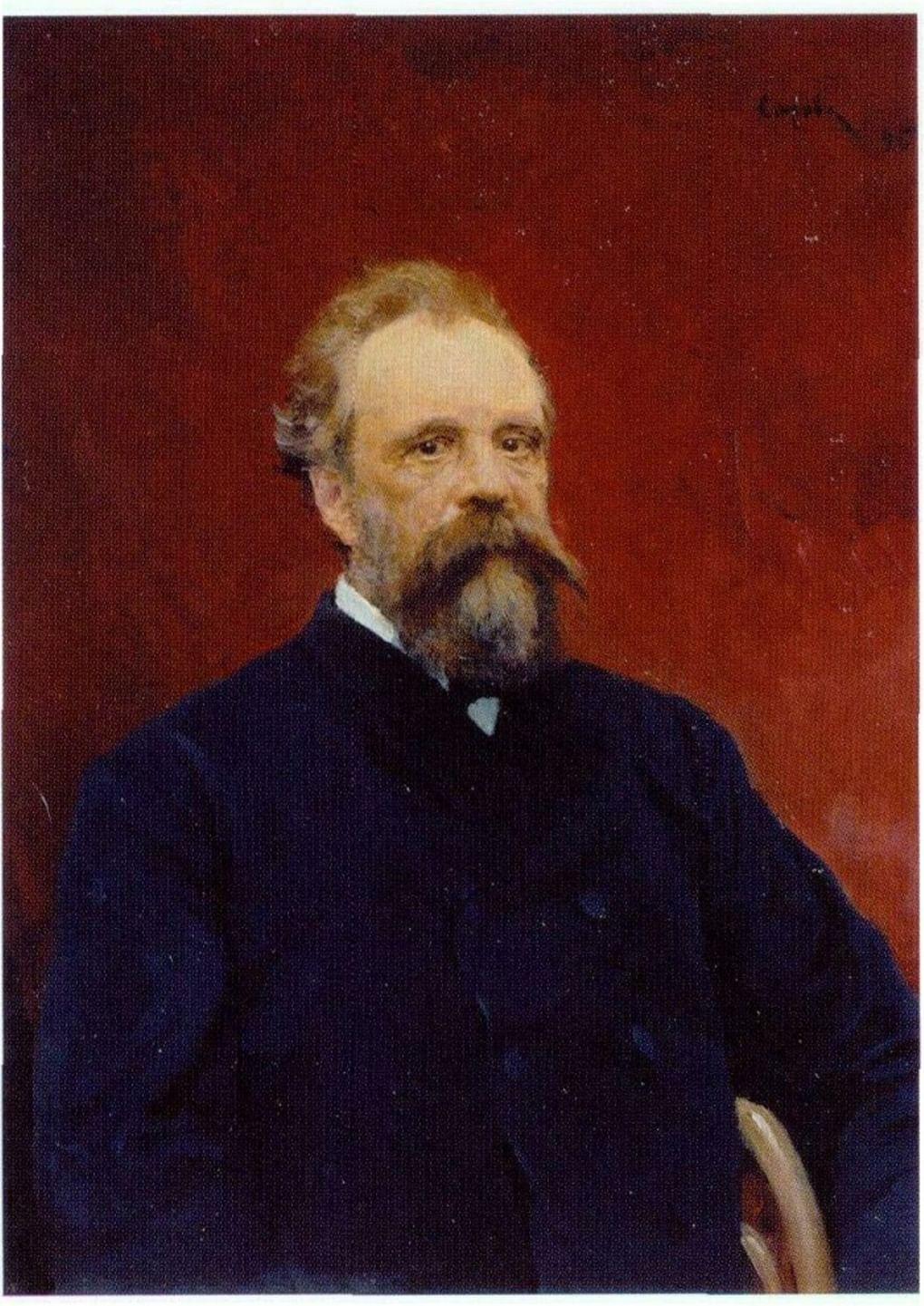 В. Серов. Портрет С.М. Третьякова. 1895. ГТГ