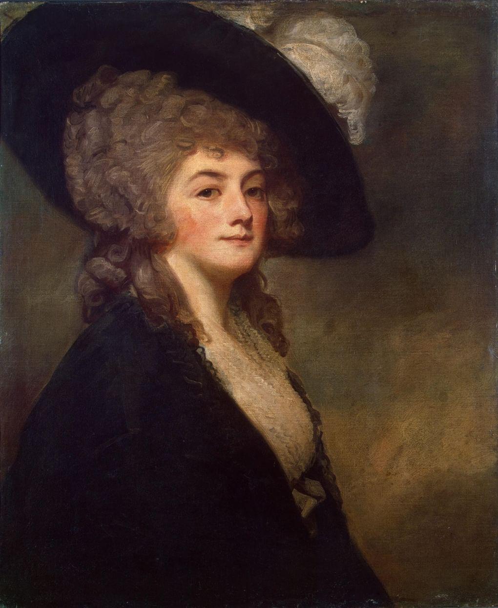 Д. Ромни. Портрет миссис Хэрриэт Грир. 1780-е. Эрмитаж