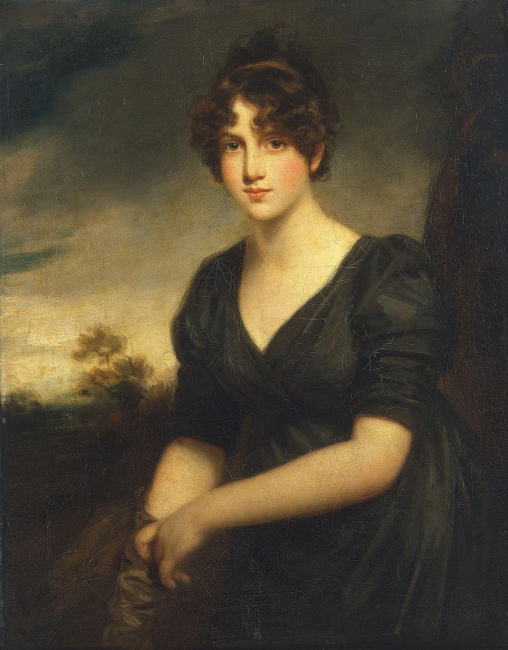 Д. Опи. Женский портрет (Мисс Френсис Винникомб). 1790-е. Эрмитаж