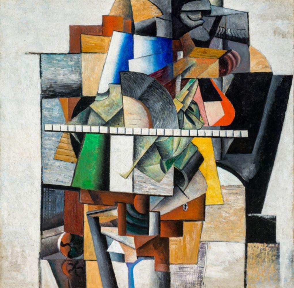 К. Малевич. Портрет М.В. Матюшина. 1913. ГТГ